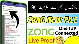 Zong New Host 2022 Zong Open Tunnel File Zong Free internet vpn Open Tunnel New File Today