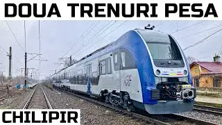 Chilipir ! Inca doua trenuri PESA au sosit la Bucuresti+Manevra Baneasa+Plecare spre Bucuresti Obor