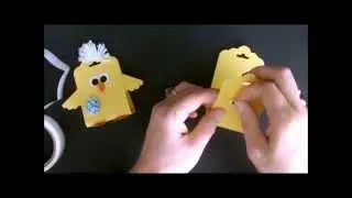 Scallop Tag Topper Punch Easter Chick with Deb Valder