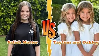 Salish Matter VS Taytum and Oakley Transformation 👑 New Stars From Baby To 2024
