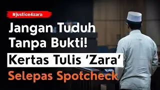 JANGAN TUDUH TANPA BUKTI ‼️ GURU TERIMA CEBISAN KERTAS BERTULIS “ZARA” SELEPAS SPOTCHECK