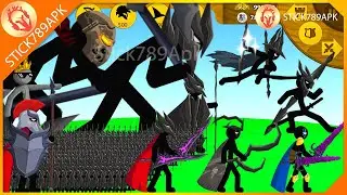 STICKMAN BLADE ROX XIPHOS, NINJA, GRIFFON VS VAMPIRE FINAL BOSS | Stick War Legacy Mod | Stick789Apk