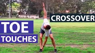 Standing Crossover Toe Touches