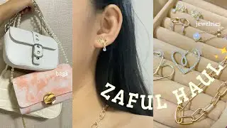 ZAFUL HAUL 2021 | BAGS AND JEWELRIES | Khate Chloe