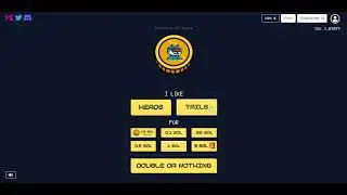 Degen Coin Flip (The Doge Capital Edition) - Solana Games - 3 Straight Wins - January 5, 2022