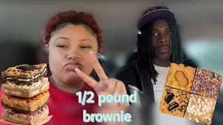 BUCKEYE BROWNIES FINALLY CAME!! | FIRST TIME TRYING HALF POUND BROWNIES