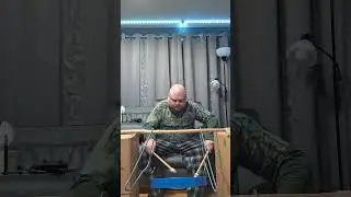 Trying a pan drum with a very crude setup