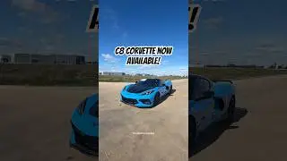 Corvette C8 теперь в наличии! Пишите в личные сообщения в Instagram Valorthecarplug для получения...