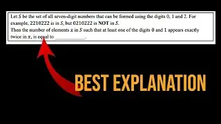 Only 1% Cracked This JEE Advanced P&C Trap | Inclusion-Exclusion Killer Problem!