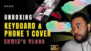Unboxing Back Cover for Nothing Phone 1 & ZEBRONICS OPTIMUS Gaming Keyboard Combo 