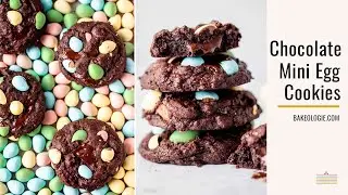Chocolate Mini Egg Cookies