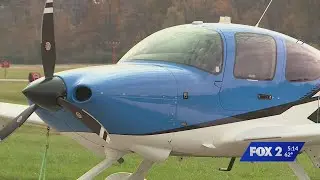 Parachute system saves 2 in Chesterfield plane crash