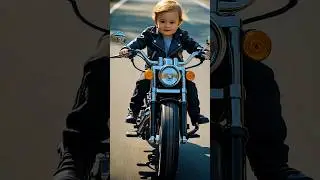 Baby Boy Riding his favorite Bike #boy #Bike #bikelover #rider #shorts