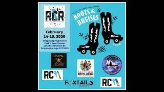 Boot & Bruises Junior Roller Derby Tournament 2026