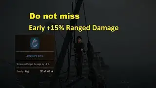 Early Archer Ring +15% Ranged damage location - Tainted Grail: The Fall of Avalon