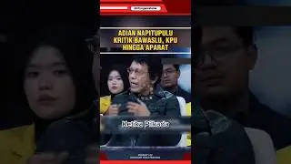 ADIAN NAPITUPULU KRITIK #adiannapitupulu #presiden #jokowi #prabowo #pdip #politik #indonesia #fyp
