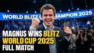 ​THE GOAT RETURNS! 🏆 Magnus Carlsen WINS 2025 Blitz World Cup (Full Match)