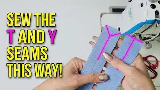 ✨💎The Secret to Sewing T and Y Seams Without Errors!✂️🪡