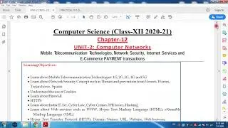 UNIT-2 Computer Networks (Ch-12)