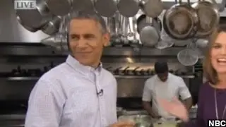 Obama's Pregame Interview With NBC Gets Surprisingly Tense