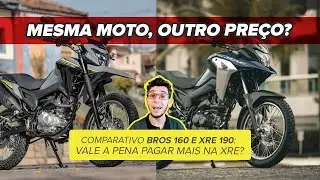 Bros 160 ou XRE 190 – Qual é o melhor negócio para você em 2025?