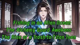 Fishing in an Alien Ocean: The Alchemy Gourd Awakens! The Rise of a Trash-to-Titan Teen#manga