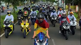 EMAK GILA RIDING - BALAP DRAG - KONSER TASIK 🔥 #emakgila #emakviral