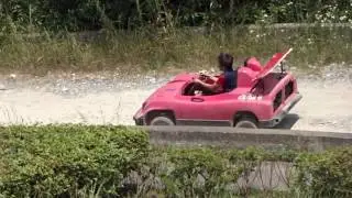 ２０１７海ノ中道海浜公園　ゴーカート・イエローぶつかった！ワンダーワールド