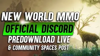 PRE-DOWNLOAD & OFFICIAL DISCORD NOW LIVE | New World MMORPG (Community, Content Creator Program)