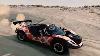 [calm] DESERT FUN - SANDSTORM PERFORMANCE Racing | BeamNG.drive cinematic