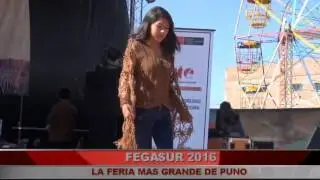 FEGASUR 2016 La Feria mas grande de Puno