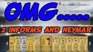 FIFA 14| 2 INFORMS and Neymar In One Pack Opening