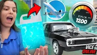 COLOQUEI GASOLINA DE AVIÃO NO DODGE CHARGER DO VICE ONLINE