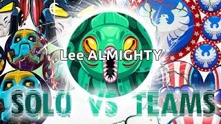 Agario - Destroying Teams In SOLO