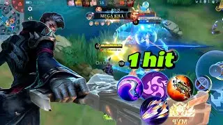 COUNTER ITEM THIS KING OF LIFESTEAL TRUE DAMAGE ALPHA BY USING GRANGER BEST JUNGLE BUILD 2024 | MLBB