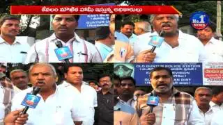 High Tension |  Mudragada Padmanabham Hunger Strike || No.1 News