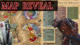 Campaign Map Reveal: Starting Positions + Southlands, Lustria, Naggaroth | Total War: Warhammer 2