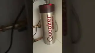 Quooker tap installation. The tap that does 100&deg;C boiling water, is ready for hot drinks.