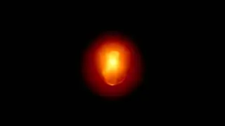 Merger simulation (elliptical & spiral galaxy)