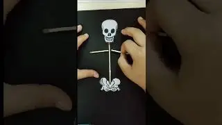 Human skeleton made from matchsticks || science #craft #shorts #bones #class 5