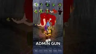 OP Admin Gun vs All Enemies 🔫 99 Nights in the Forest #99nightsintheforest #99nights #roblox