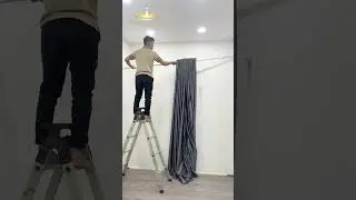 Thanh treo kh&ocirc;ng khoan cực k&igrave; tiện lợi cho anh chị  #homedecor #diy #home