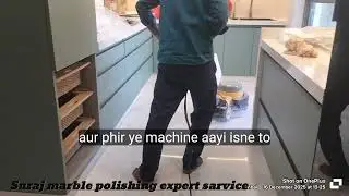 Italian Marble Polishing Machine Work | 100% Glossy Finish