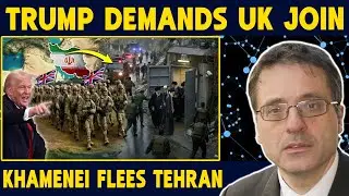 Tehran FLEE from: UK To Join WAR Against IRGC In Iran, Khamenei as Trump DEMANDS