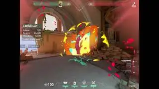 Why is cypher standing on the practice range??