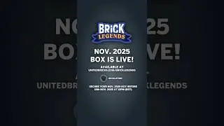Brick Legends November 2025 Subscription Box is Now LIVE | United Bricks