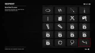 Red Dead Redemption 2 All 72 equipment list