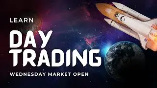 🔴LIVE - Day Trading Wednesday Market Open! Bitcoin, S&P 500, Nasdaq, AMC, GME!