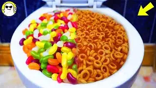 Will it Flush? Lots Of Gross Food Combos #55