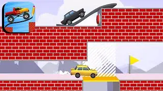 Draw The Bridge 3D ​- All Levels Gameplay Android,ios (Levels 17-29)
